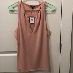 Express light pink tank top. Never worn